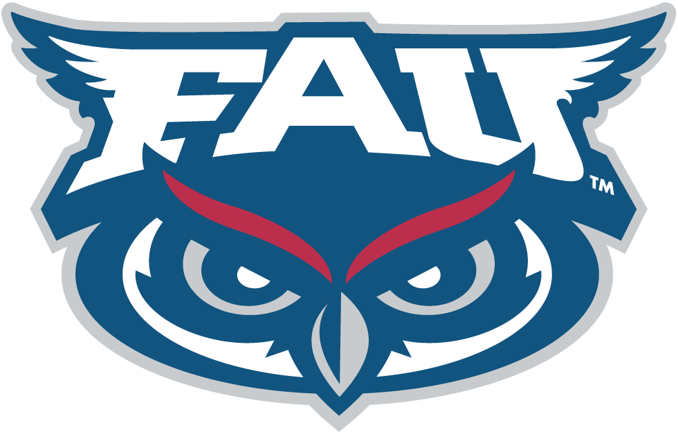 Florida Atlantic Owls 2005-Pres Alternate Logo v3 diy DTF decal sticker